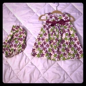2 pc girls dress